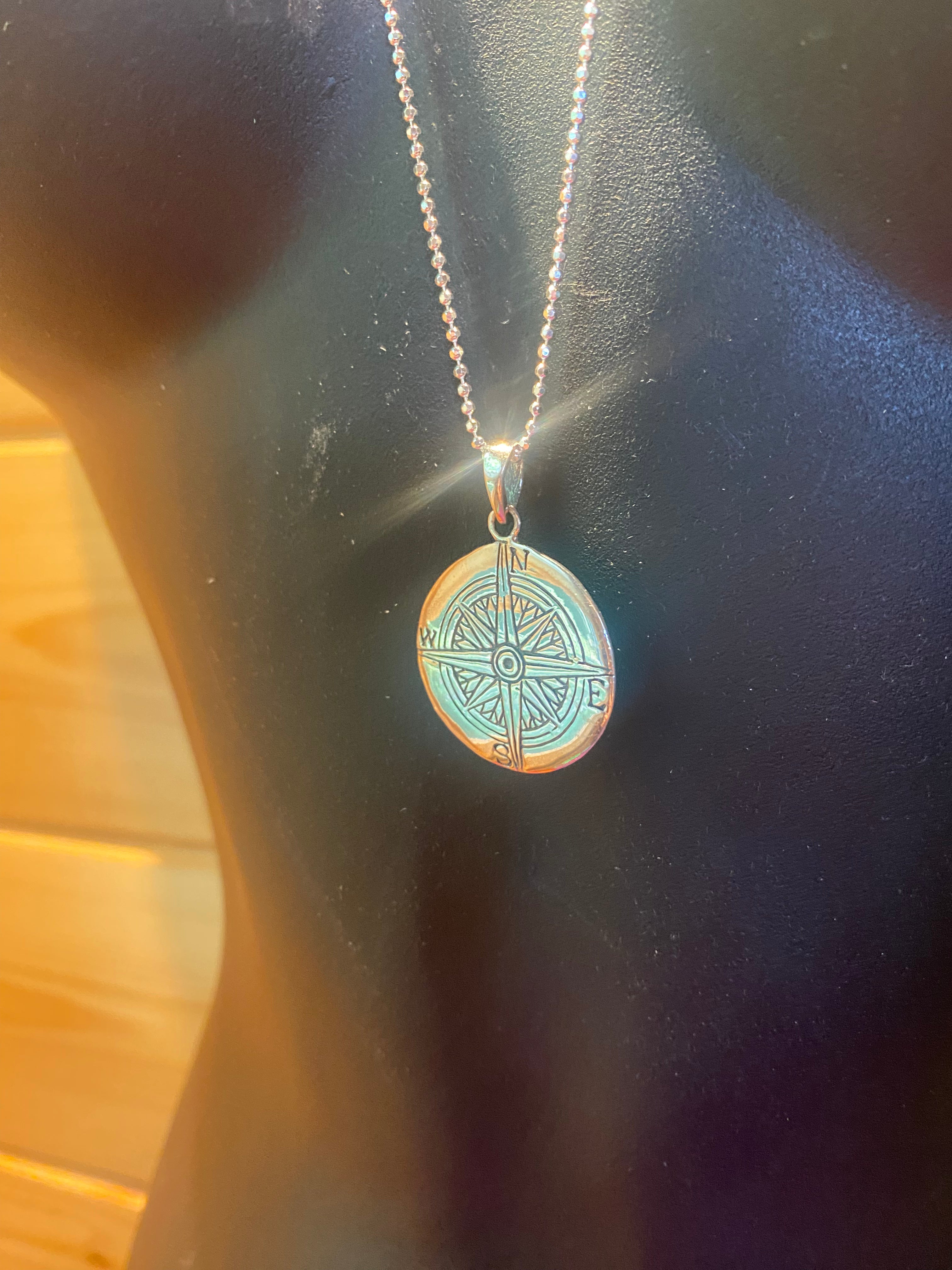 The Journey +compass medallion