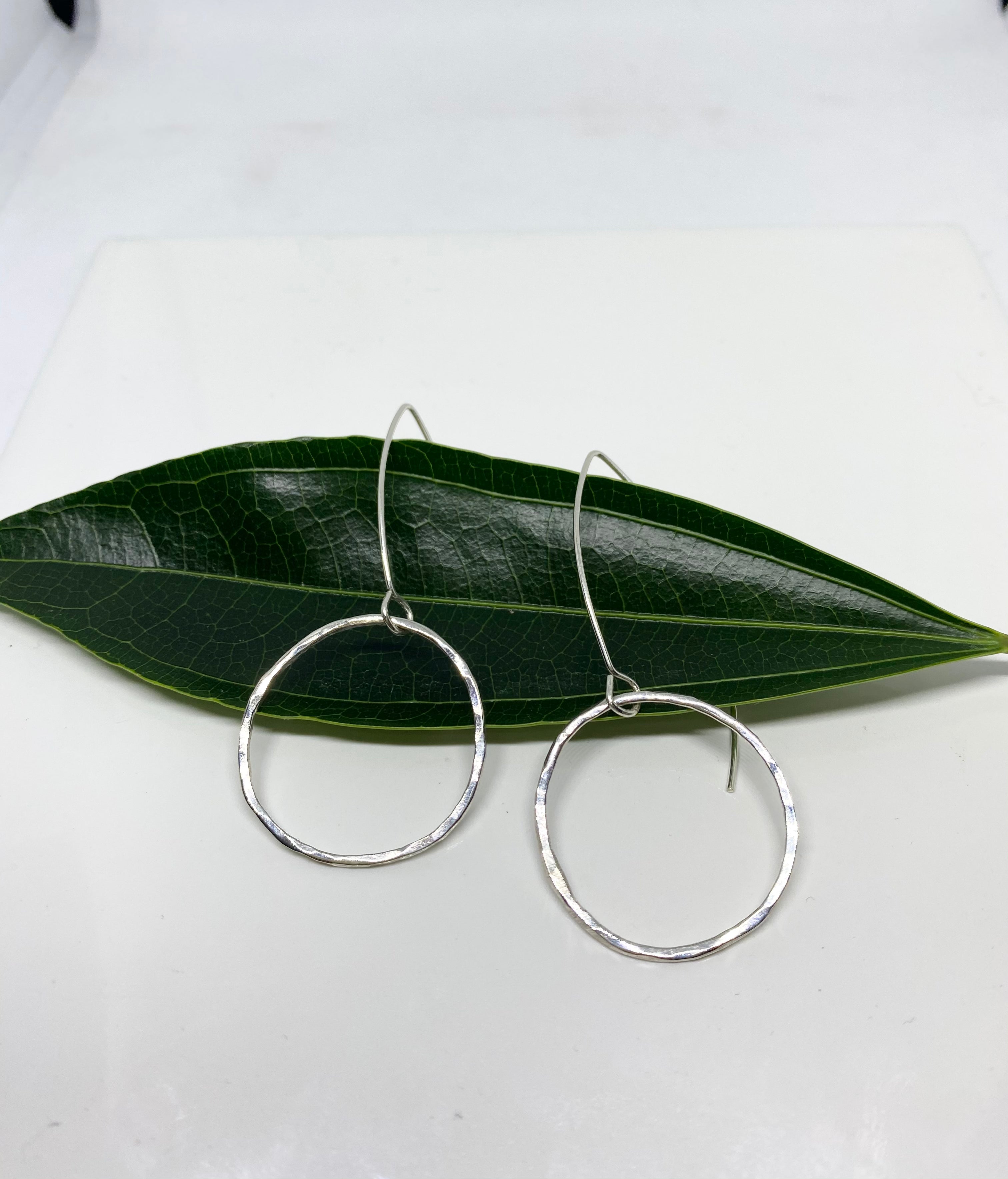 Small Sterling Hoops