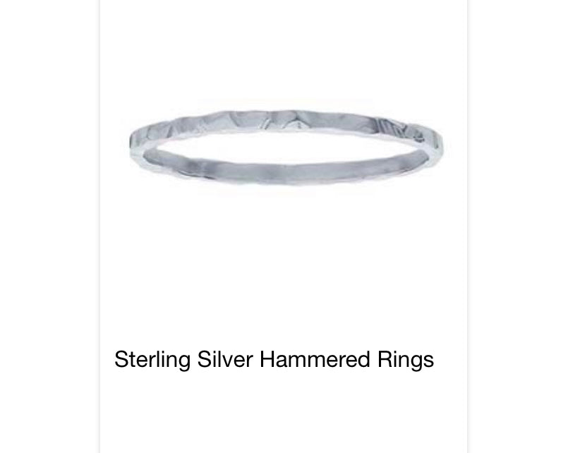 Hammered Rings