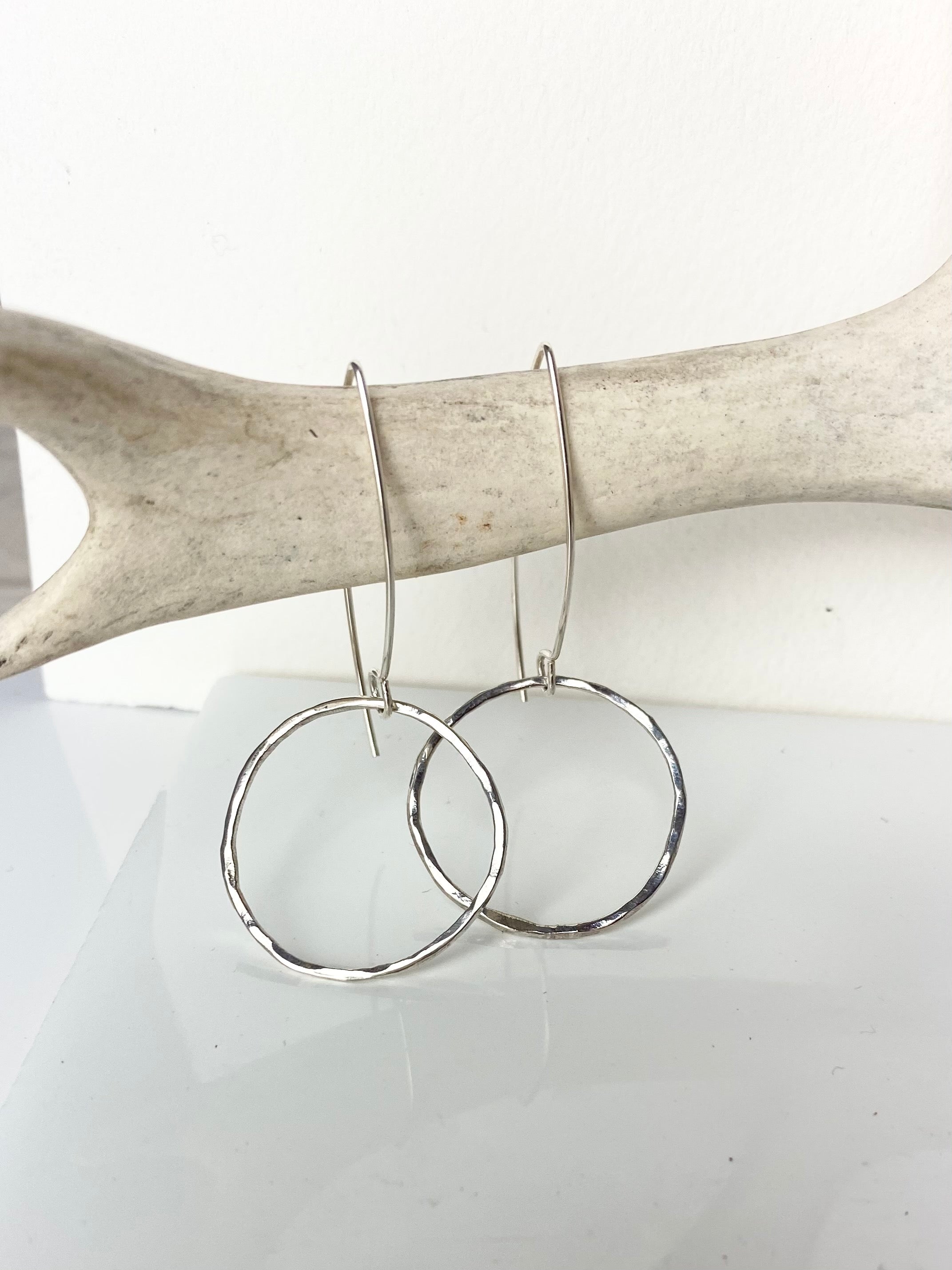 Small Sterling Hoops