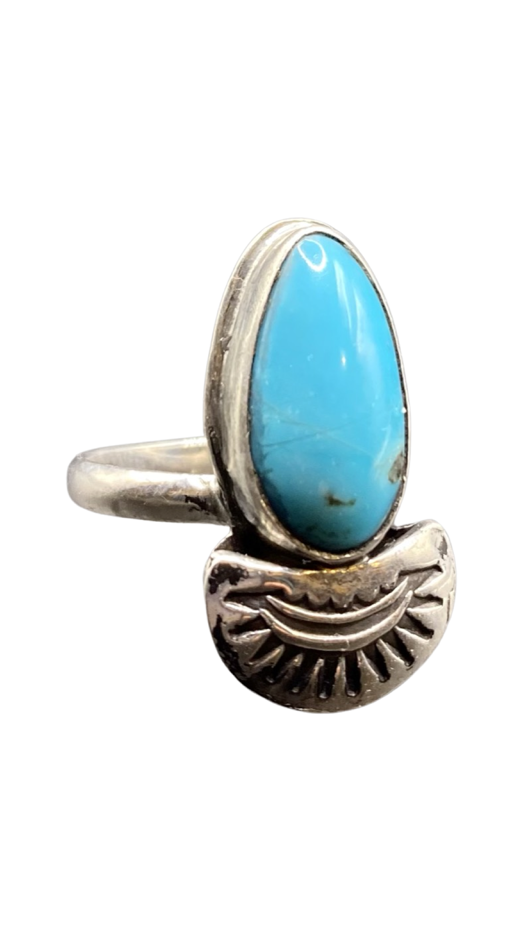 Turquoise Fan Ring