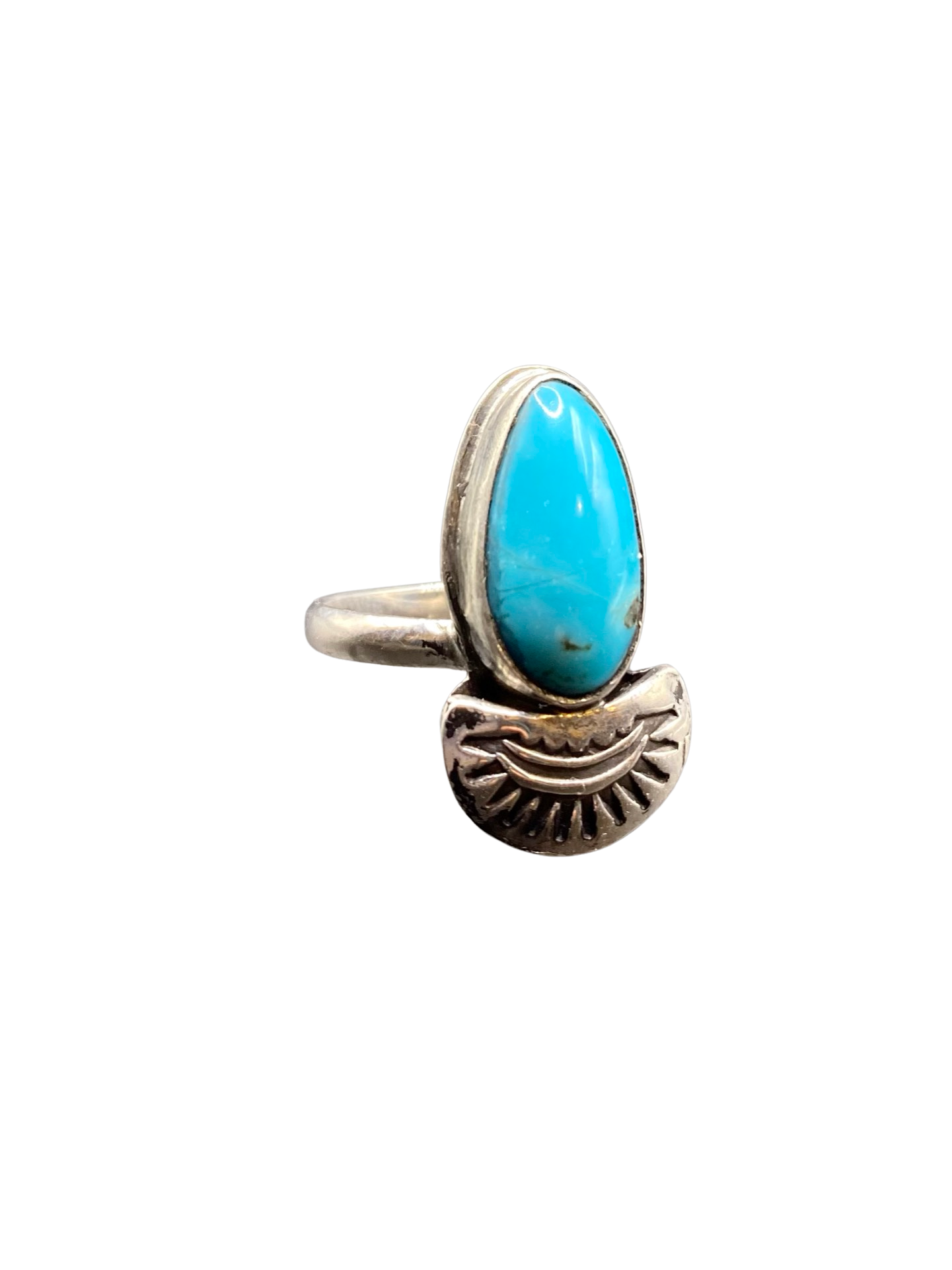 Turquoise Fan Ring