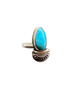 Turquoise Fan Ring