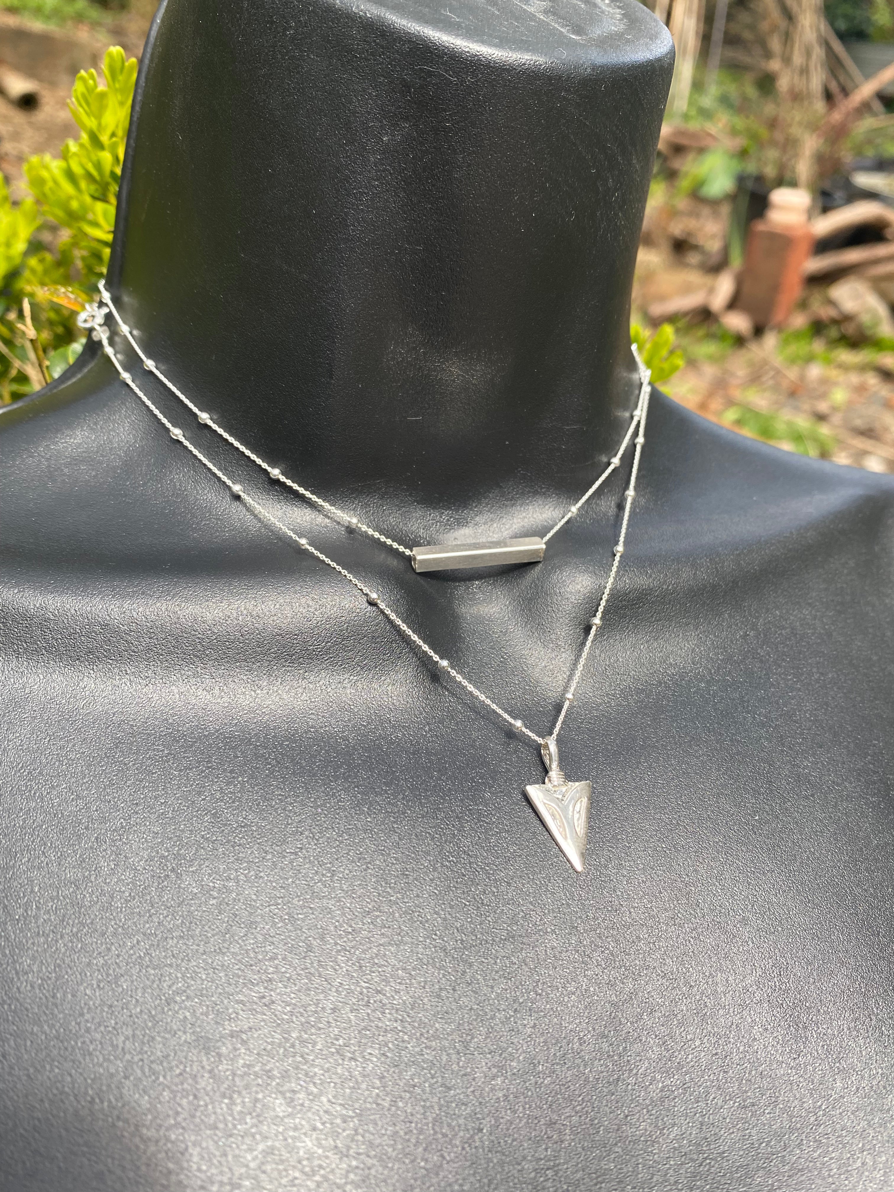 Large Silver Arrowhead