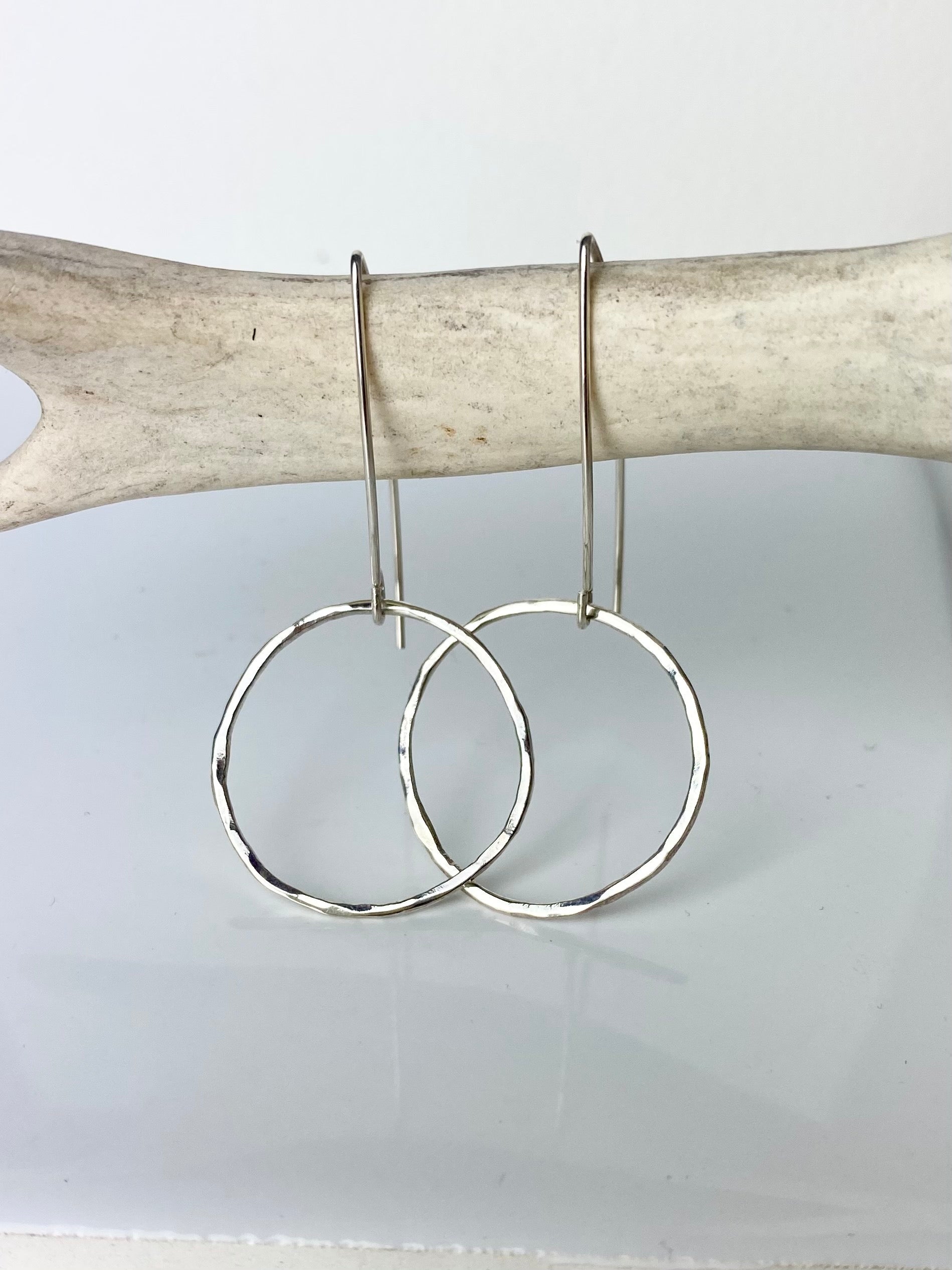 Small Sterling Hoops