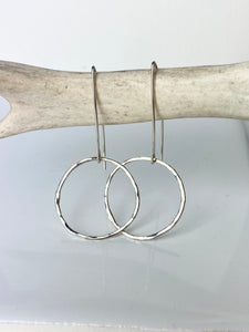 Small Sterling Hoops