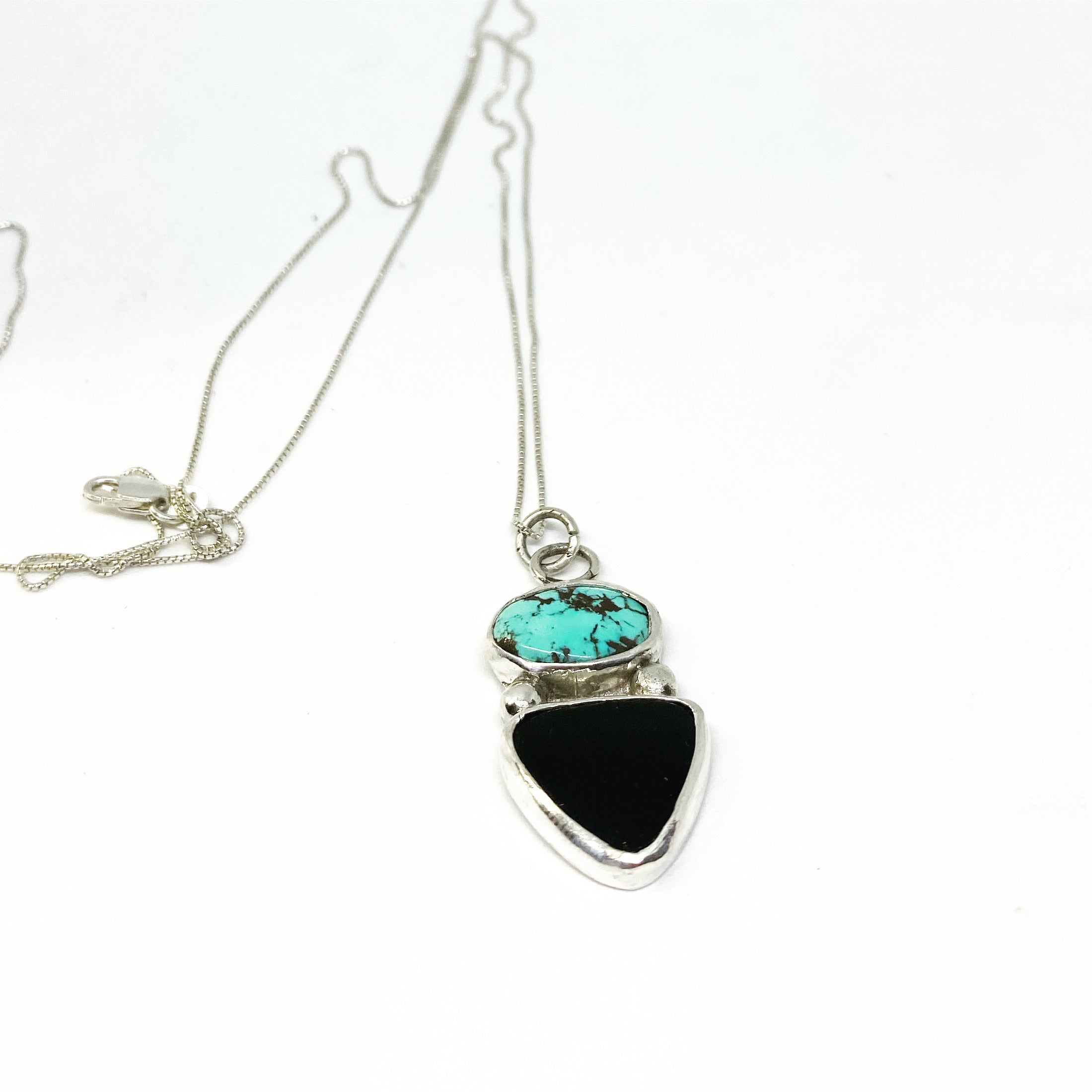 Turquoise Onyx Necklace