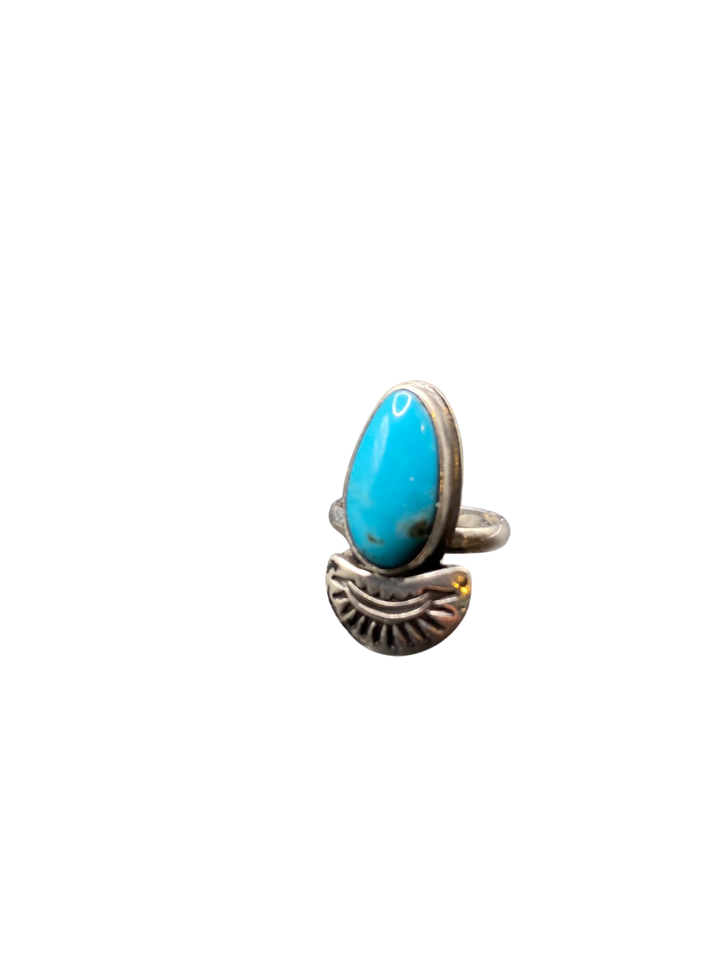 Turquoise Fan Ring