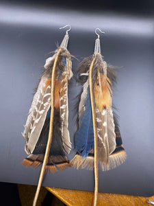 Idaho Sage Grouse earrings