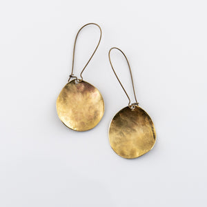 Textured Brass Drops